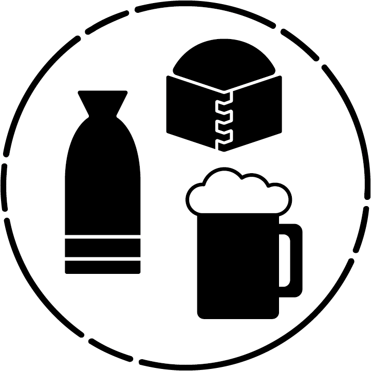 原料がさまざま